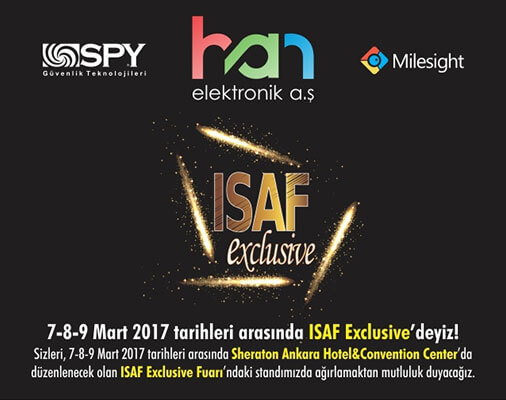 7-8-9 Mart 2017 ISAF Exclusive’deyiz KATEGORİSİ