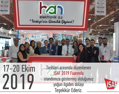 2019 ISAF Fuarını Başarıyla Tamamladık KATEGORİSİ